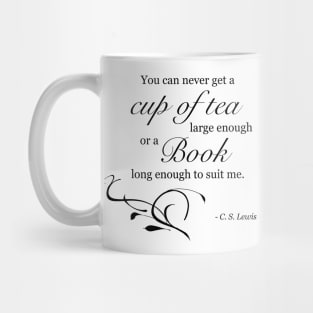 Books and Tea Mug